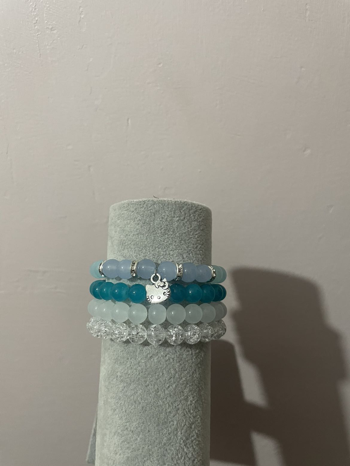 Blue hello kitty stack