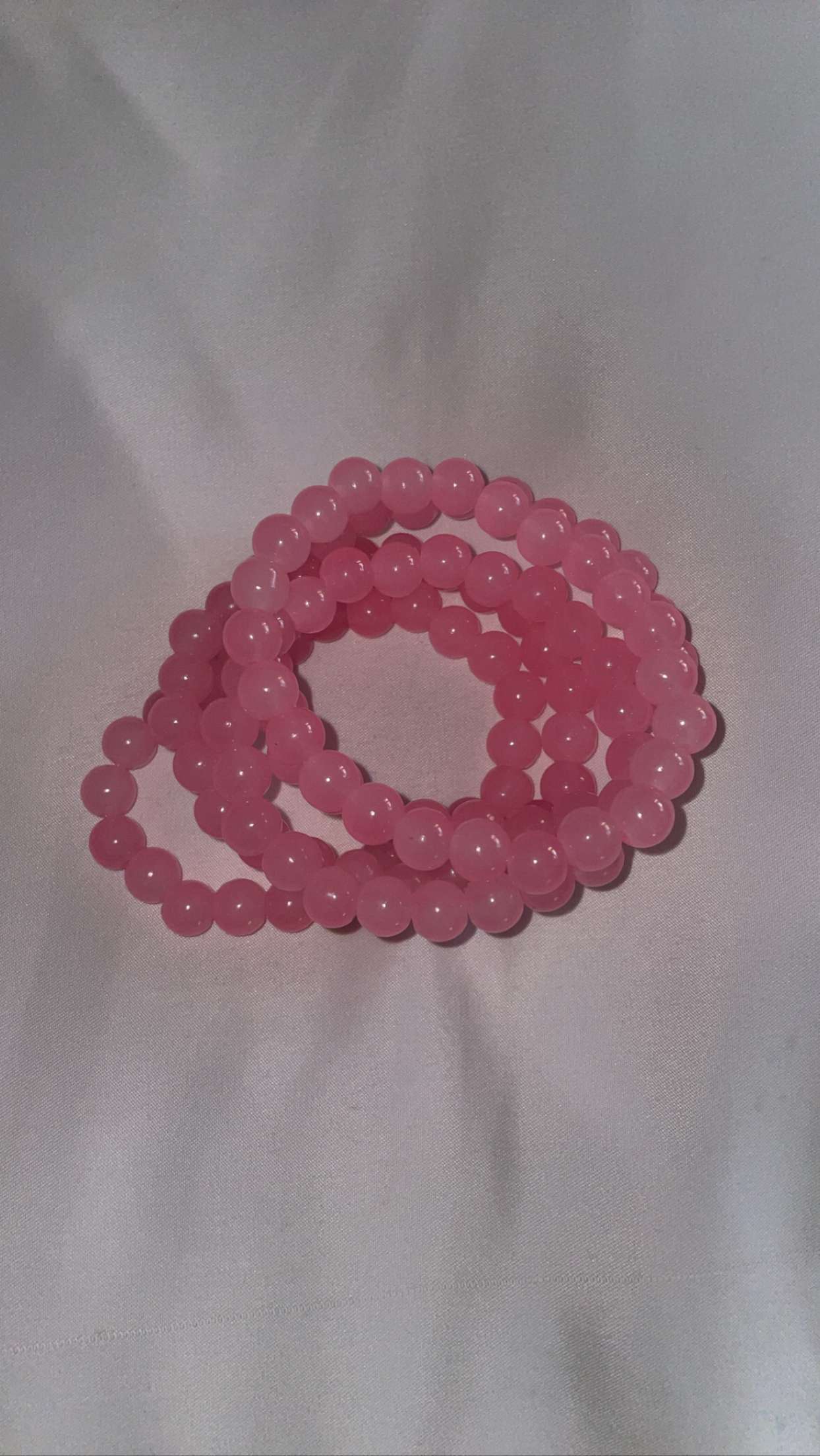 Hot pink bracelet