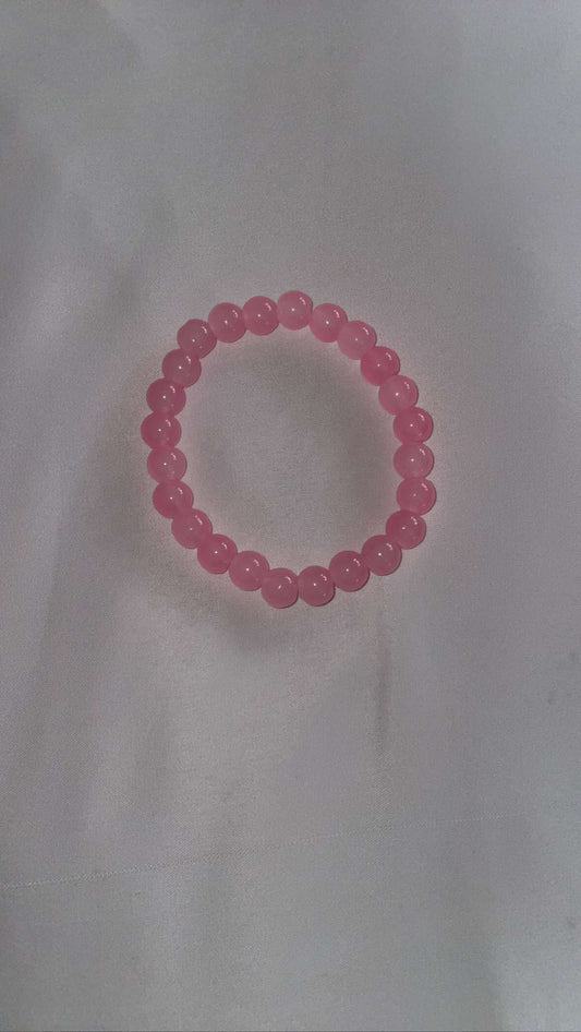 Hot pink bracelet